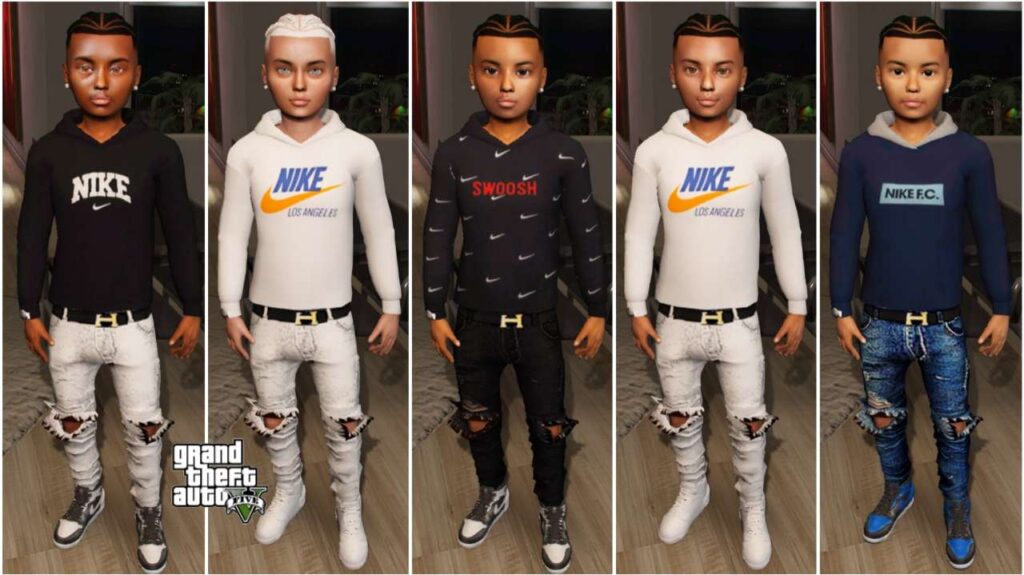 Kid Ped Mods Pack for FiveM – Child Male 27 Bundle - GTC Mods