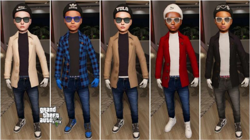 Kid Ped Mods Pack for FiveM – Child Male 28 Bundle - GTC Mods