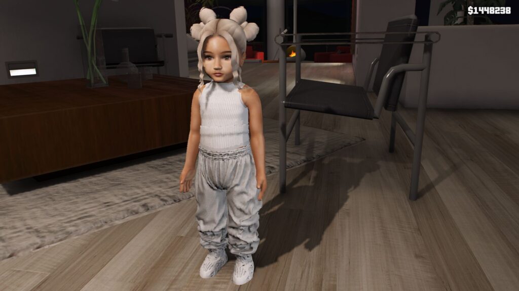 FiveM Baby Ped: Baby Girl 1G