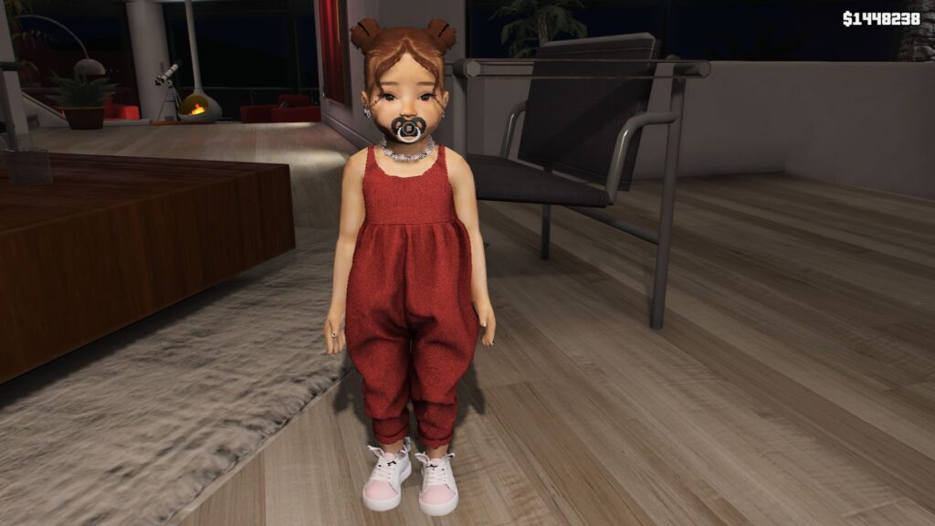 GTA 5 :- Baby Female 123 D [Singleplayer/Fivem Ready] - GTC Mods