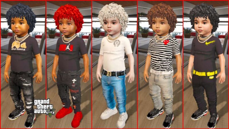 Baby Ped Mods Pack for FiveM RP Servers