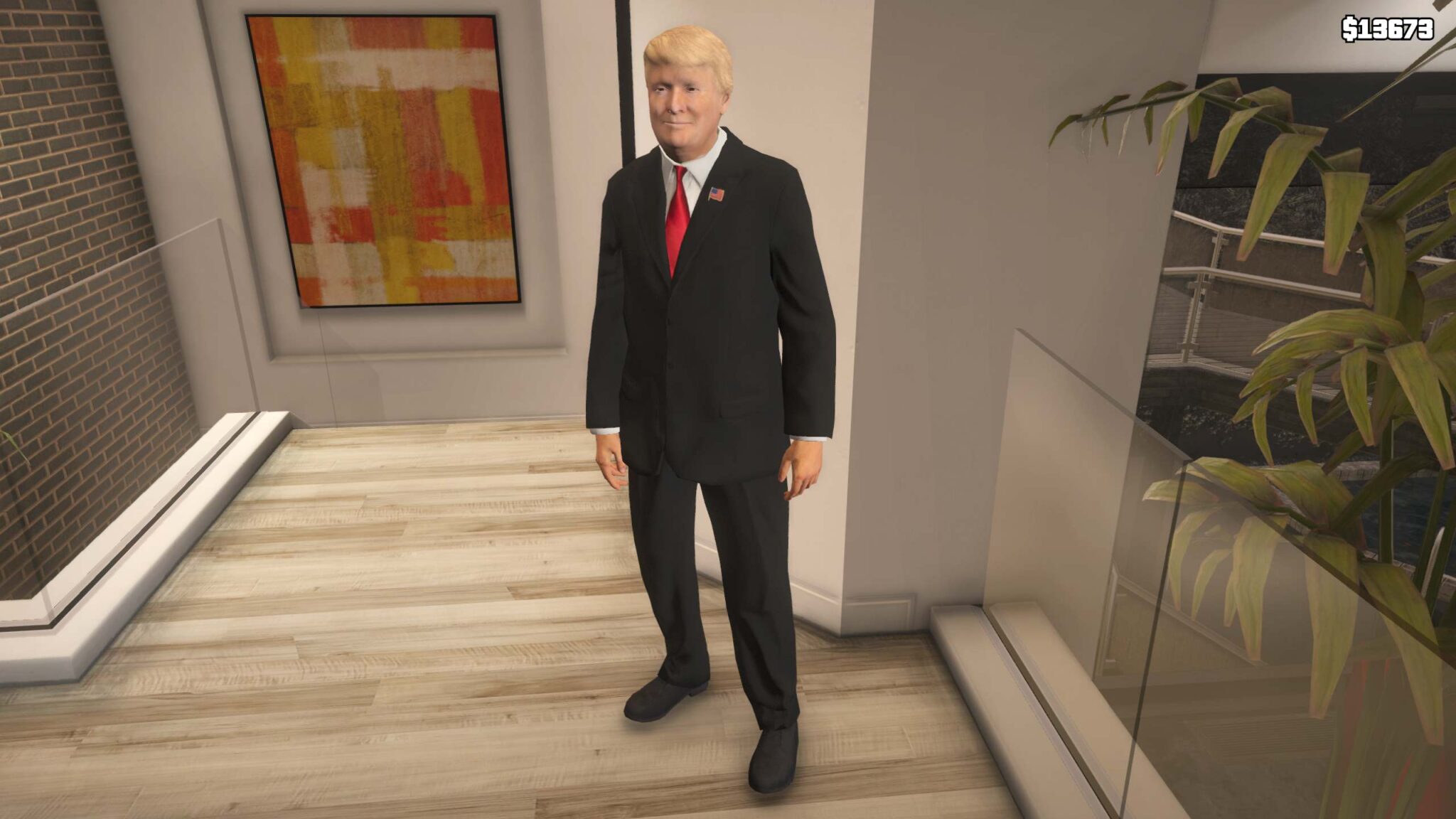 GTA 5 :- Donald Trump Ped Mod for [FiveM/Singleplayer] - GTC Mods