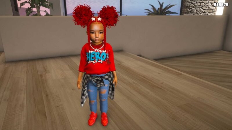 GTA 5 :- Baby Female 143 D for [FiveM/Singleplayer] - GTC Mods