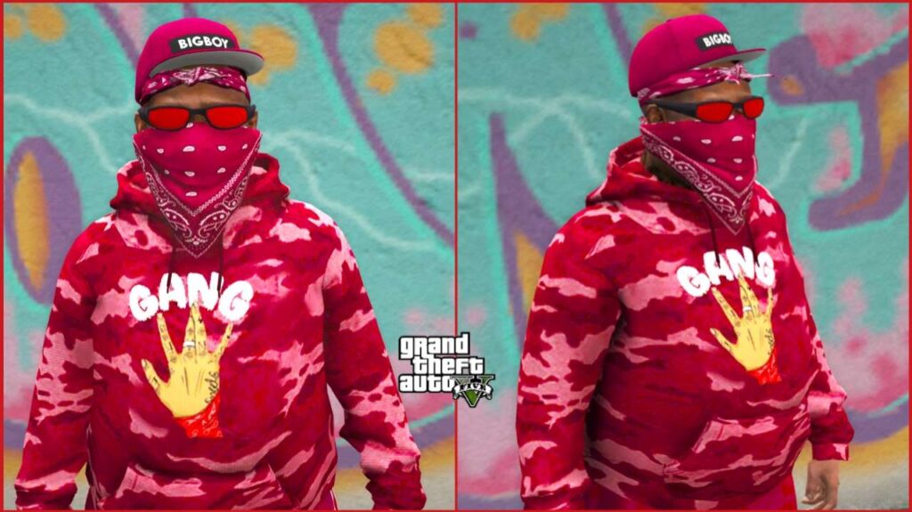GTA 5 :- Red Gang Fat Ped Mod for [FiveM/Singleplayer] - GTC Mods