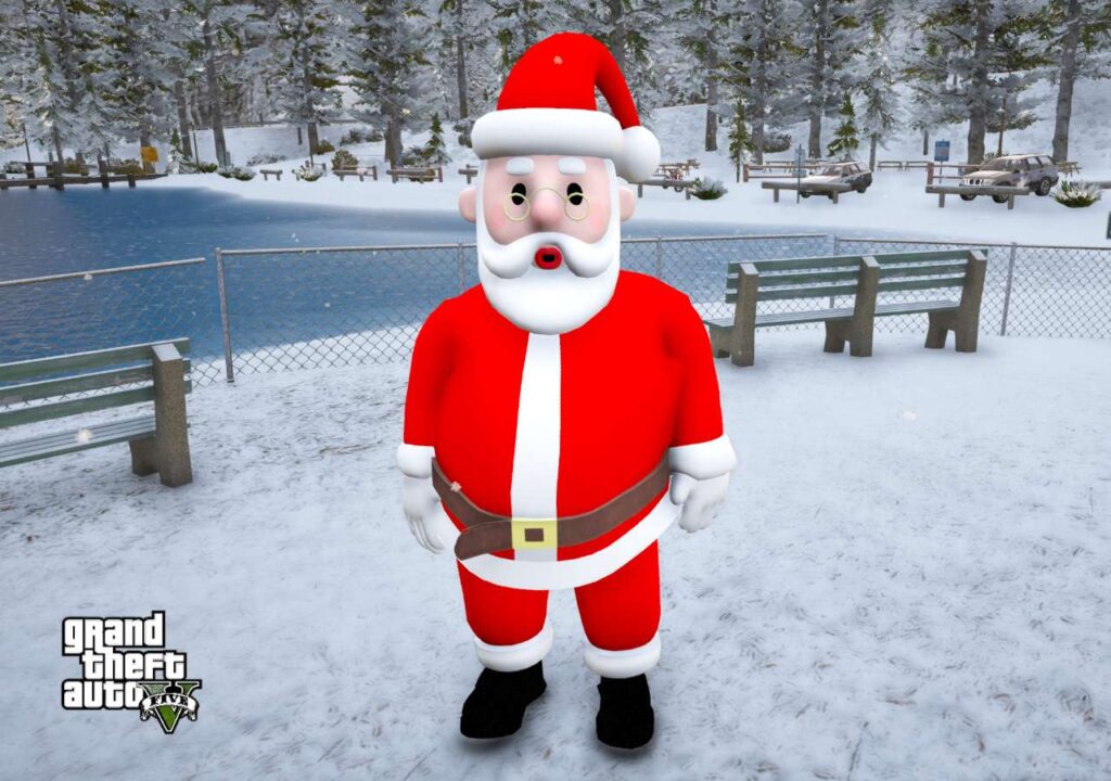 GTA 5:-Santa Claus V2 Ped Mod for [FiveM/Singleplayer] - GTC Mods