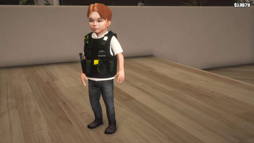 GTA 5 :-Police Baby Male 215 B Ped for [Fivem Ready/Singleplayer] - GTC ...