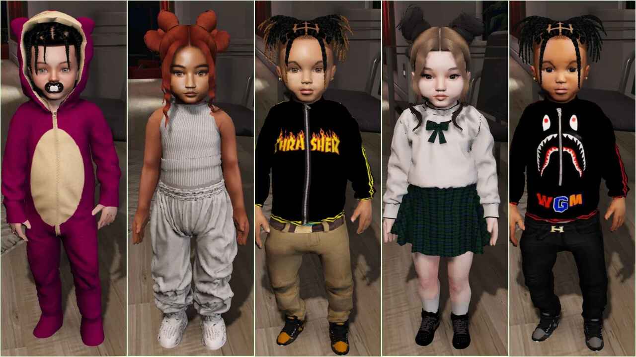 FiveM Baby Ped Mods