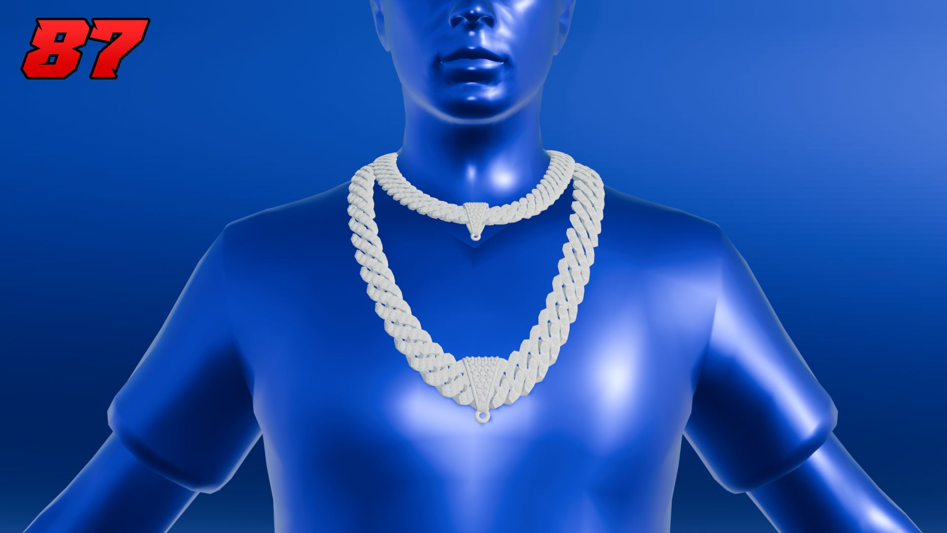 fivem custom chains 3d templates pack chain 87
