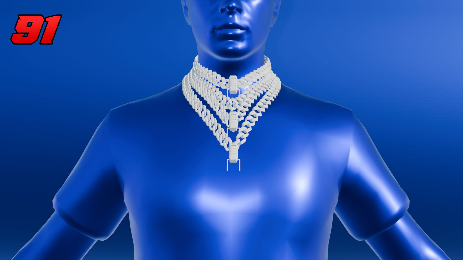 fivem custom chains 3d templates pack chain 91