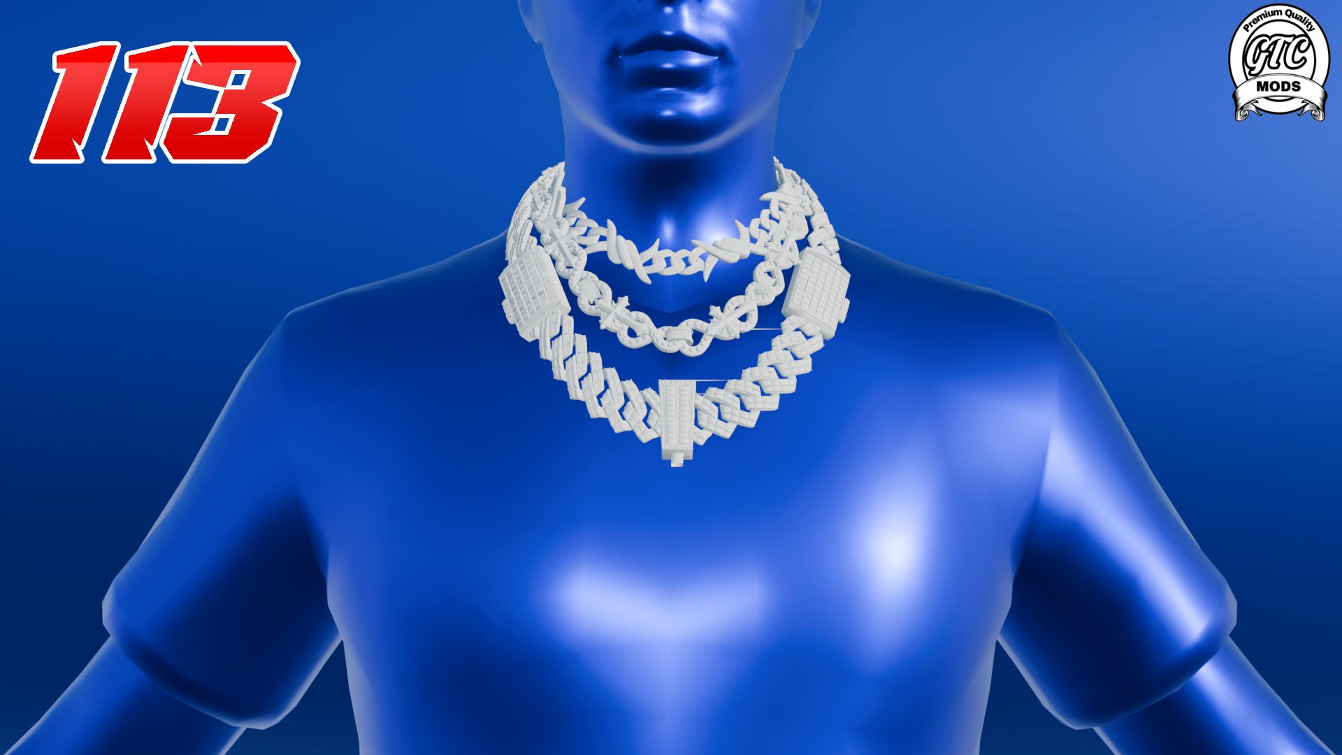 fivem 3d chain templates pack-chain model 113