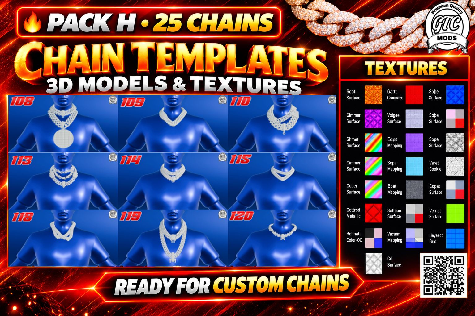 new-fivem-rare-3d-chain-templates-pack-25-quality-chain-models